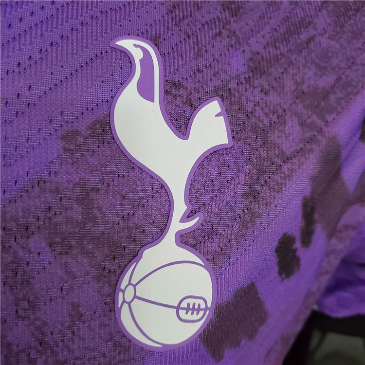 Tottenham Hotspur Soccer Jersey Shirt 21-22 Third Purple Football Shirt (Player Version) - Click Image to Close